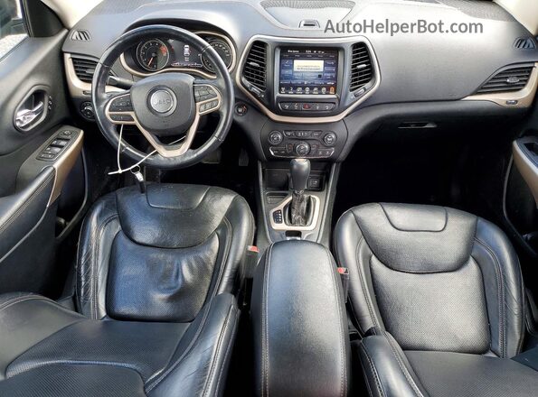 1C4PJLDX7JD531825 2018 JEEP CHEROKEE Черный Вид панели приборов