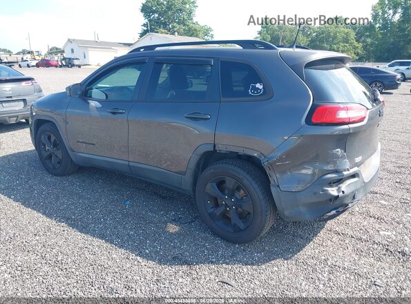 1C4PJLDX9JD528179 2018 JEEP CHEROKEE Серый Задняя левая четверть