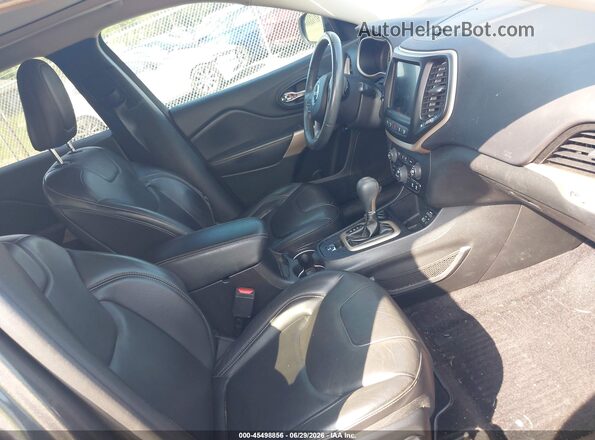 1C4PJLDX9JD528179 2018 JEEP CHEROKEE Серый Вид салона спереди