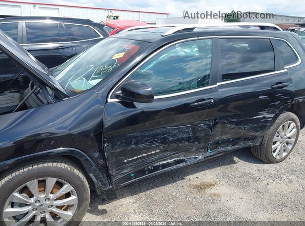 1C4PJLJS3HW573108 2017 JEEP CHEROKEE Black Front view