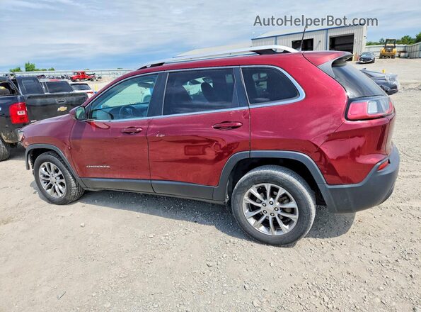 1C4PJLLB0KD185415 2019 JEEP CHEROKEE Red Rear left