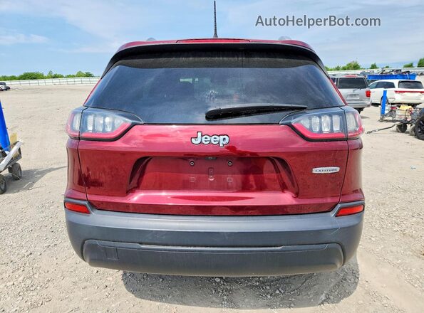1C4PJLLB0KD185415 2019 JEEP CHEROKEE Red Rear view