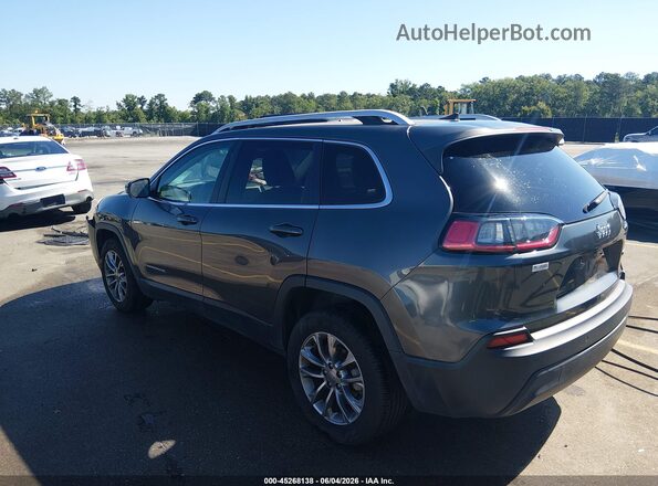 1C4PJLLB0KD490395 2019 JEEP CHEROKEE Серый Задняя левая четверть