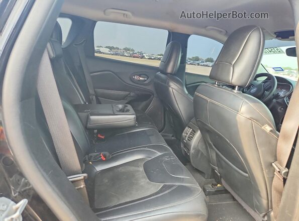 1C4PJLLB0LD645612 2020 JEEP CHEROKEE Black Rear interior view