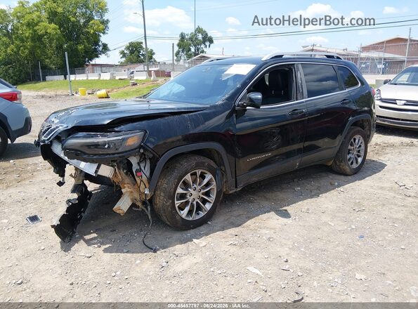 1C4PJLLB1KD130097 2019 JEEP CHEROKEE Черный Передняя левая четверть