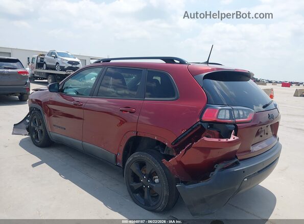1C4PJLLB1LD515953 2020 JEEP CHEROKEE Burgundy Trasero izquierdo