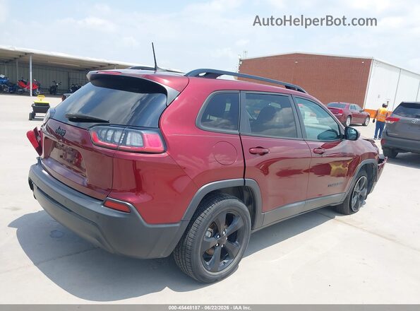 1C4PJLLB1LD515953 2020 JEEP CHEROKEE Burgundy Trasero derecho