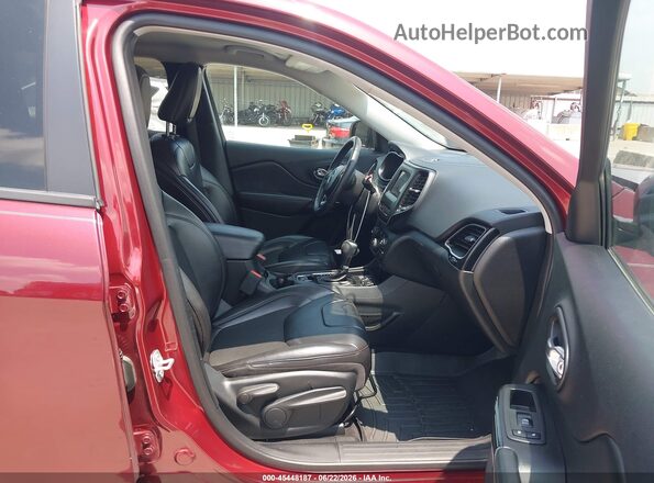 1C4PJLLB1LD515953 2020 JEEP CHEROKEE Burgundy Vista interior delantera
