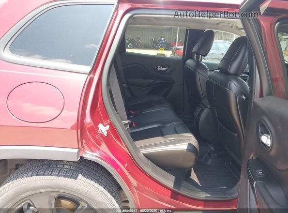 1C4PJLLB1LD515953 2020 JEEP CHEROKEE Burgundy Vista de la etiqueta del VIN