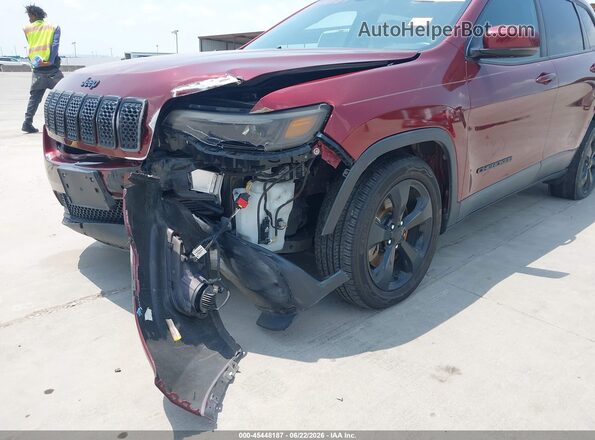 1C4PJLLB1LD515953 2020 JEEP CHEROKEE Burgundy Vista frontal