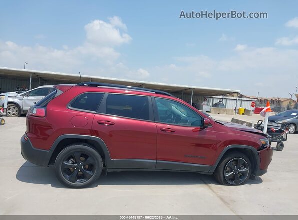 1C4PJLLB1LD515953 2020 JEEP CHEROKEE Burgundy Vista interior trasera