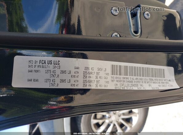 1C4PJLLB1LD542599 2020 JEEP CHEROKEE Black Շարժիչի բաժամունքի տեսք