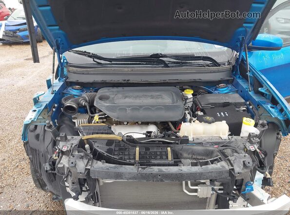 1C4PJLLB1LD552985 2020 JEEP CHEROKEE Blue Rear view