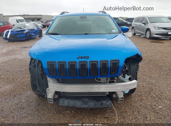 1C4PJLLB1LD552985 2020 JEEP CHEROKEE Blue Rear interior view