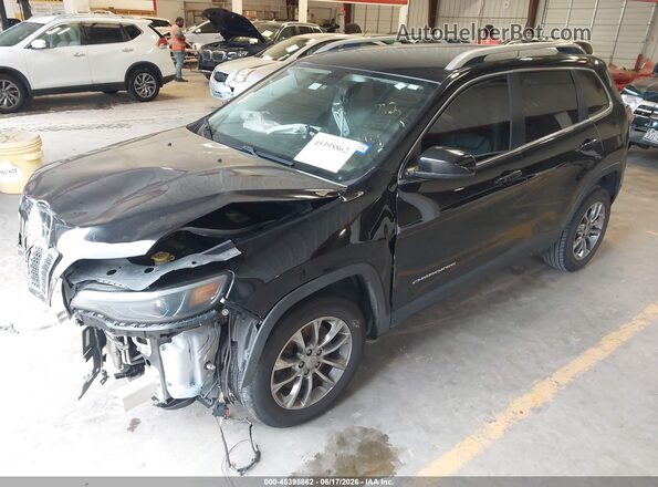 1C4PJLLB1LD605507 2020 JEEP CHEROKEE Black Przód lewy