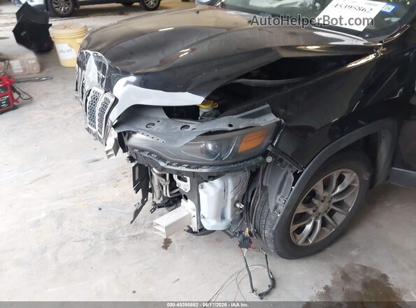 1C4PJLLB1LD605507 2020 JEEP CHEROKEE Black Widok z przodu