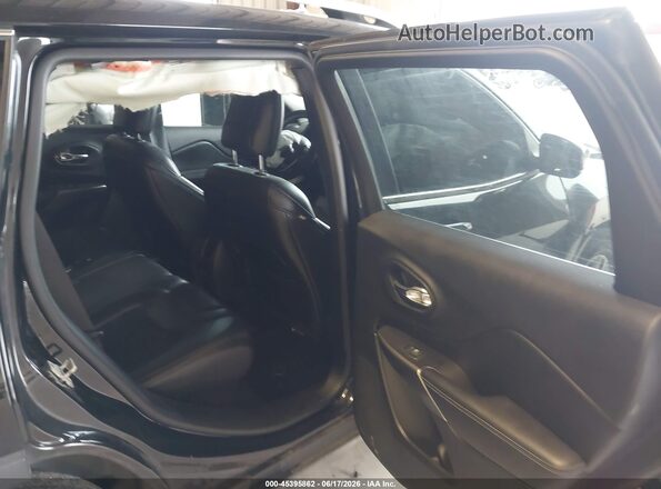 1C4PJLLB1LD605507 2020 JEEP CHEROKEE Black Widok naklejki z numerem VIN