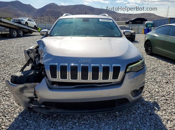 1C4PJLLB2KD164243 2019 JEEP CHEROKEE Silver Widok z przodu