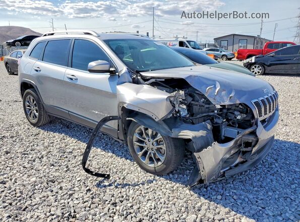 1C4PJLLB2KD164243 2019 JEEP CHEROKEE Silver Przód prawy