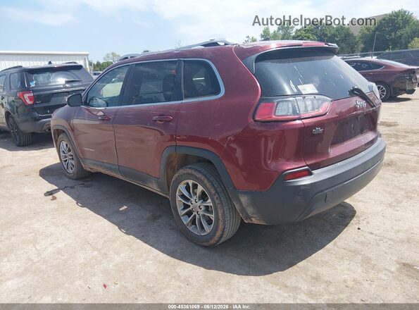 1C4PJLLB2KD176277 2019 JEEP CHEROKEE Red Tył lewy