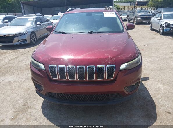 1C4PJLLB2KD176277 2019 JEEP CHEROKEE Red Widok zestawu wskaźników