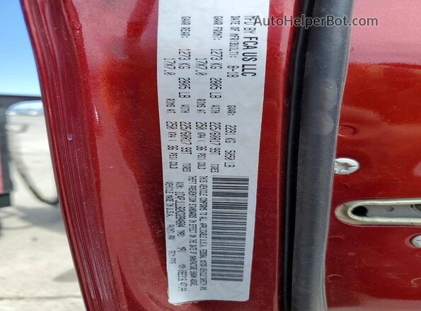 1C4PJLLB2KD284804 2019 JEEP CHEROKEE Burgundy სალონის 360-გრადუსიანი ხედი