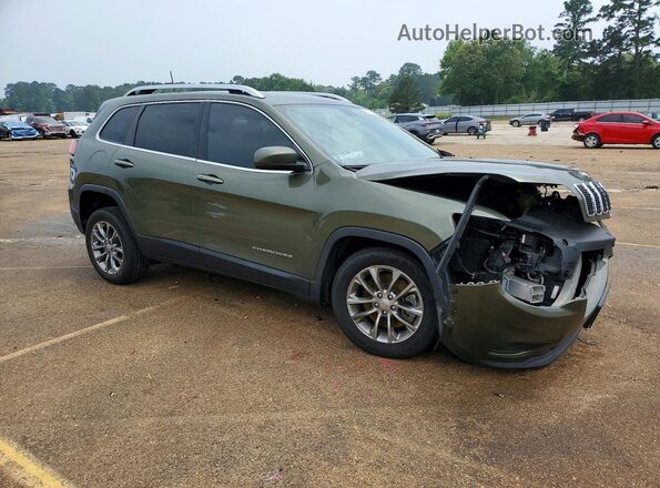 1C4PJLLB2KD454613 2019 JEEP CHEROKEE Green Front right