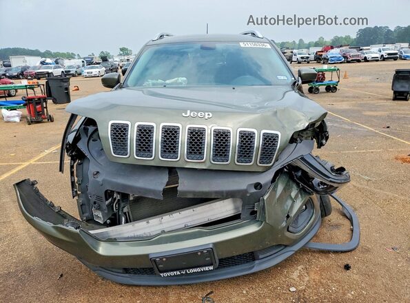 1C4PJLLB2KD454613 2019 JEEP CHEROKEE Green Front view
