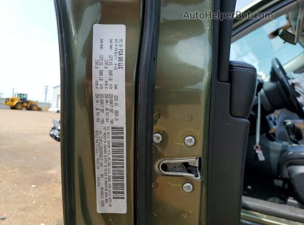 1C4PJLLB2KD454613 2019 JEEP CHEROKEE Green Engine compartment view