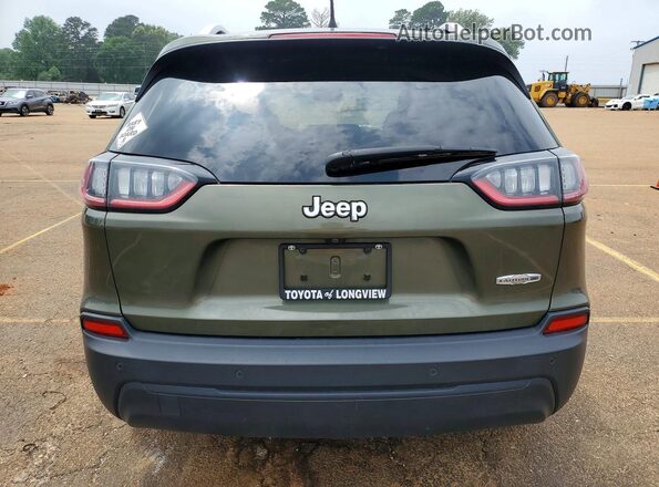 1C4PJLLB2KD454613 2019 JEEP CHEROKEE Green Rear view