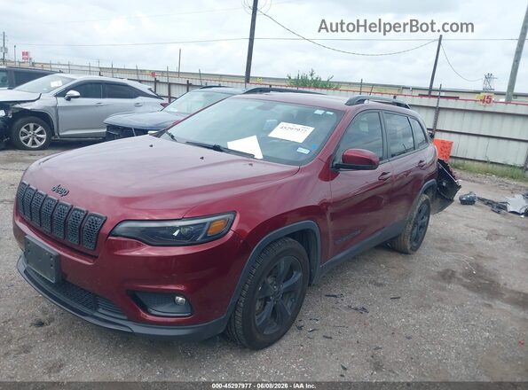 1C4PJLLB2LD565213 2020 JEEP CHEROKEE Бордовый Передняя левая четверть