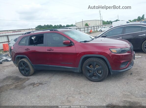 1C4PJLLB2LD565213 2020 JEEP CHEROKEE Бордовый Вид задней части салона