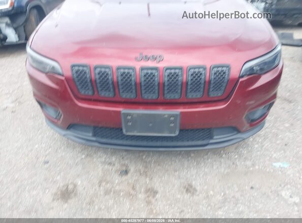 1C4PJLLB2LD565213 2020 JEEP CHEROKEE Бордовый Вид щитка приборов