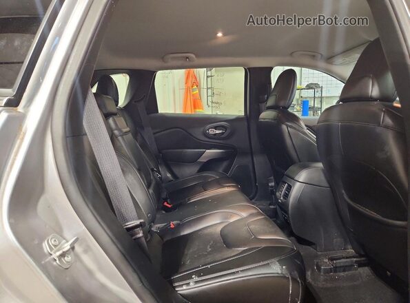 1C4PJLLB3KD301271 2019 JEEP CHEROKEE Серебряный Вид задней части салона