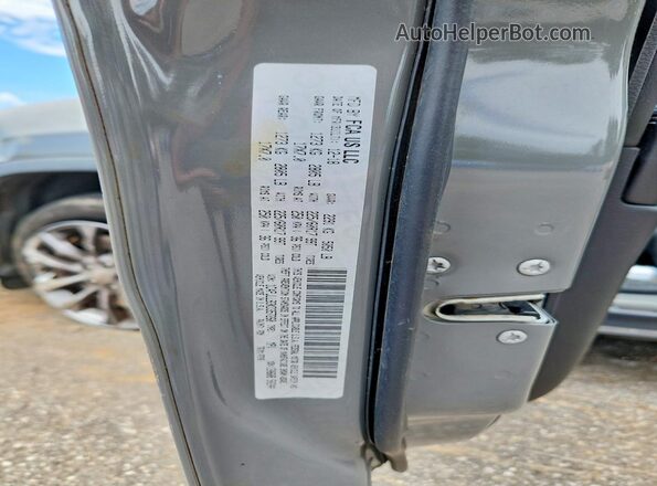 1C4PJLLB3KD357260 2019 JEEP CHEROKEE Gray VIN sticker view