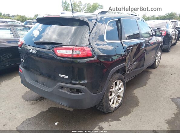 1C4PJLLB4JD504121 2018 JEEP CHEROKEE Black უკანა მარჯვენა