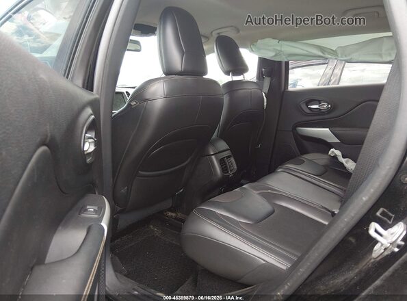 1C4PJLLB4JD504121 2018 JEEP CHEROKEE Black VIN კოდის სტიკერის ხედი