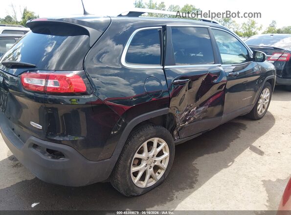 1C4PJLLB4JD504121 2018 JEEP CHEROKEE Black წინა ხედი