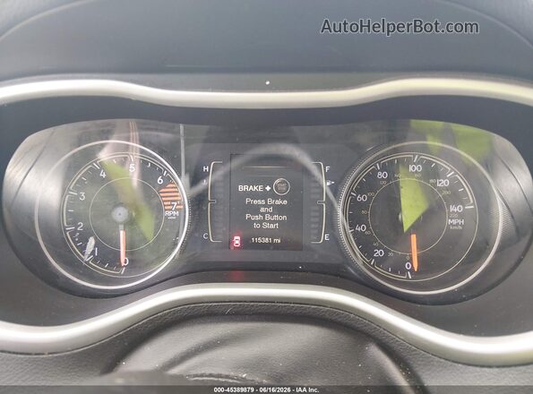 1C4PJLLB4JD504121 2018 JEEP CHEROKEE Black უკანა სავარძლების ხედი