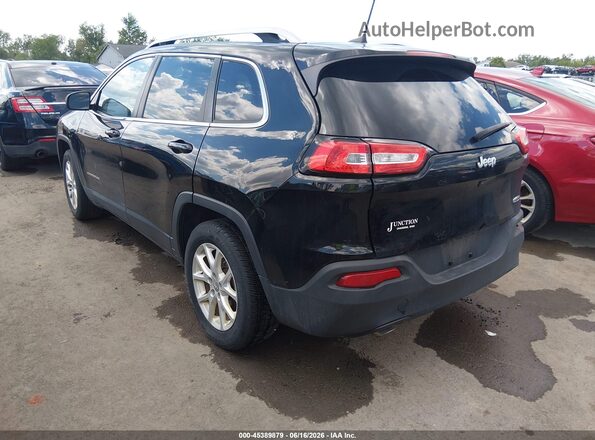 1C4PJLLB4JD504121 2018 JEEP CHEROKEE Black უკანა მარცხენა