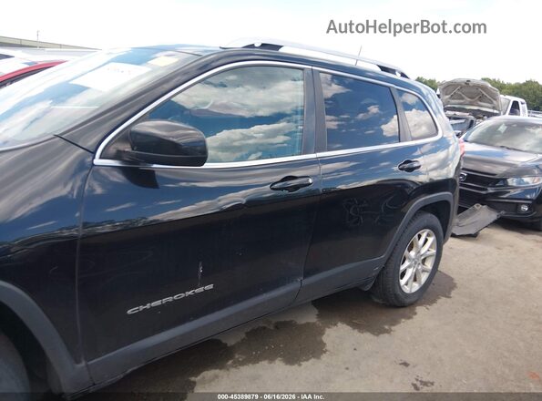 1C4PJLLB4JD504121 2018 JEEP CHEROKEE Black სალონის 360-გრადუსიანი ხედი