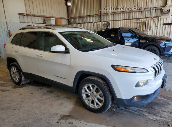 1C4PJLLB4JD590644 2018 JEEP CHEROKEE Белый Передняя правая четверть