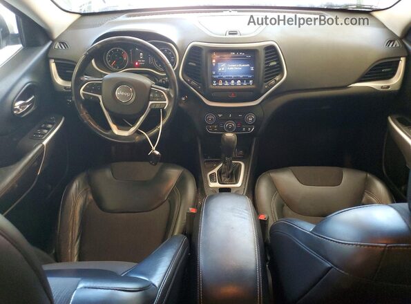 1C4PJLLB4JD590644 2018 JEEP CHEROKEE Белый Вид панели приборов