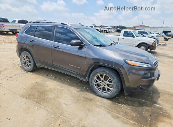1C4PJLLB4JD621827 2018 JEEP CHEROKEE Gray წინა მარჯვენა
