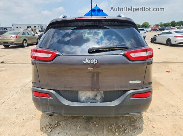 1C4PJLLB4JD621827 2018 JEEP CHEROKEE Gray უკანა ხედი
