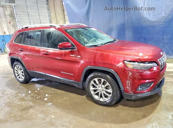 1C4PJLLB4KD165149 2019 JEEP CHEROKEE Red Առջևի աջ