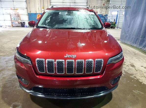1C4PJLLB4KD165149 2019 JEEP CHEROKEE Red Դիմացի տեսք