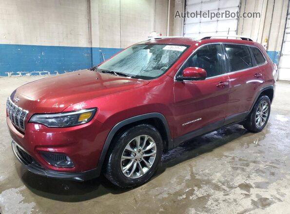 1C4PJLLB4KD165149 2019 JEEP CHEROKEE Red 