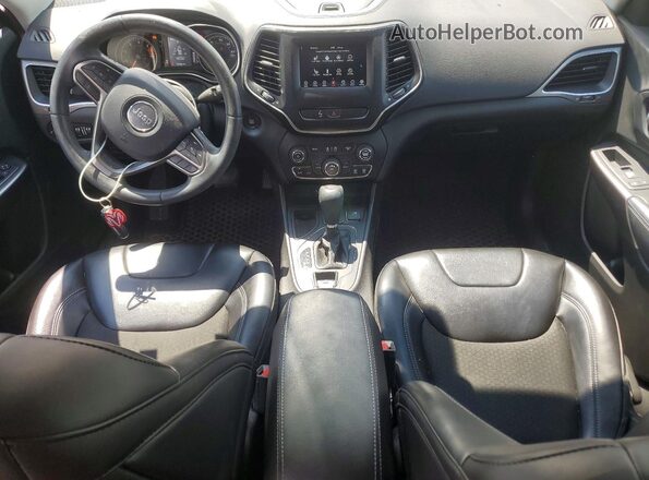 1C4PJLLB4KD344517 2019 JEEP CHEROKEE Burgundy წინა პანელის ხედი