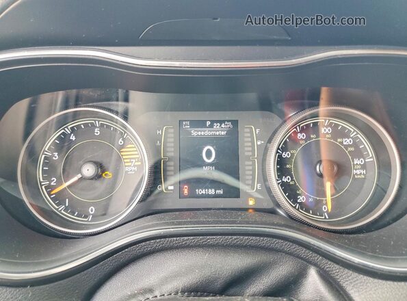 1C4PJLLB4KD490352 2019 JEEP CHEROKEE White Սարքավորումների վահանակի տեսք
